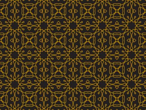 Pattern Gold Illustrazione stock