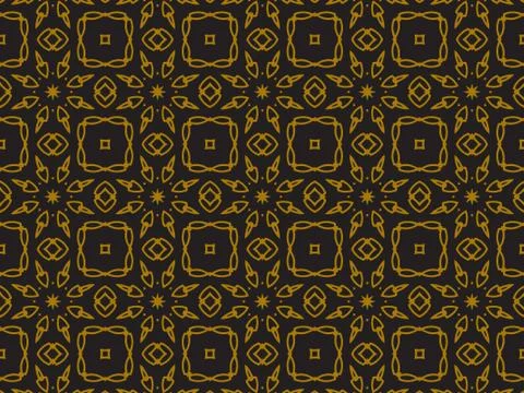 Pattern Gold Stock Illustration
