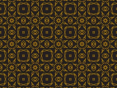 Pattern Gold Stock Illustration
