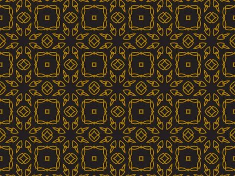 Pattern Gold Stock Illustration