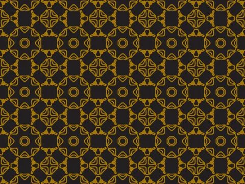 Pattern Gold Stock Illustration