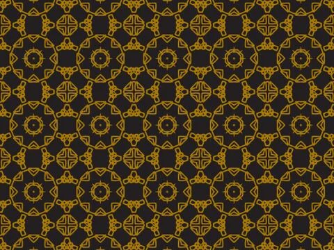 Pattern Gold Stock Illustration