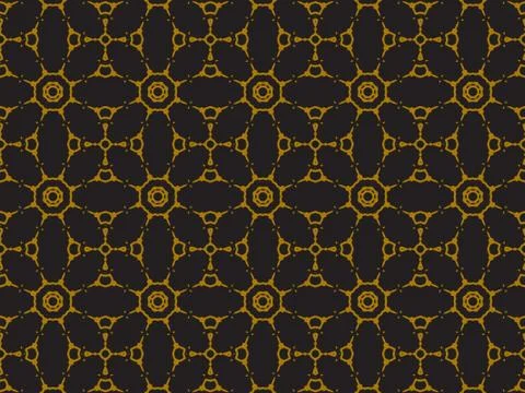 Pattern Gold Stock Illustration