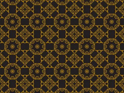 Pattern Gold Stock Illustration
