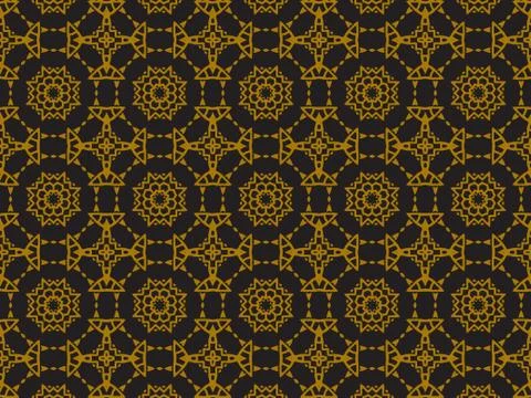 Pattern Gold Stock Illustration