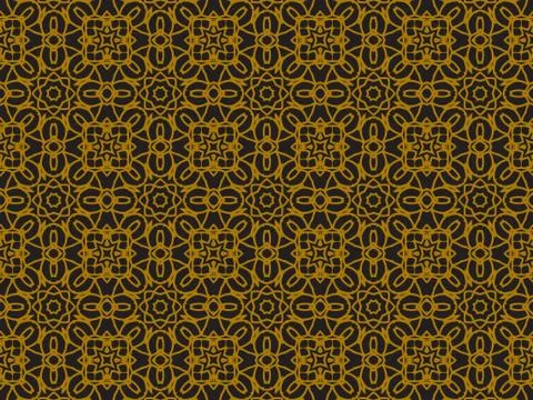 Pattern Gold Stock Illustration