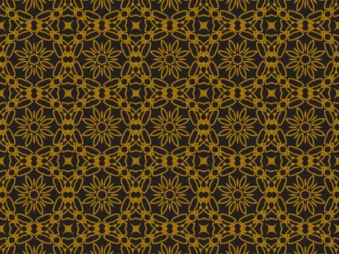 Pattern Gold Stock Illustration