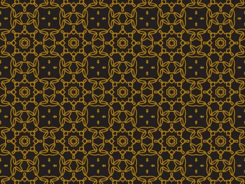 Pattern Gold Stock Illustration