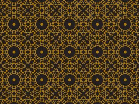 Pattern Gold Stock Illustration