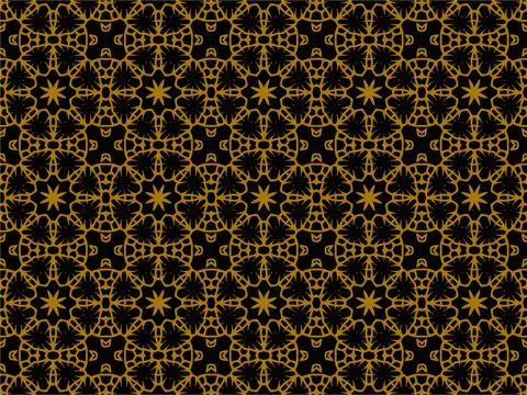 Pattern Gold Stock Illustration