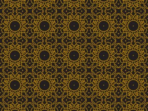 Pattern Gold Stock Illustration