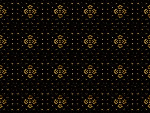 Pattern Gold Stock Illustration