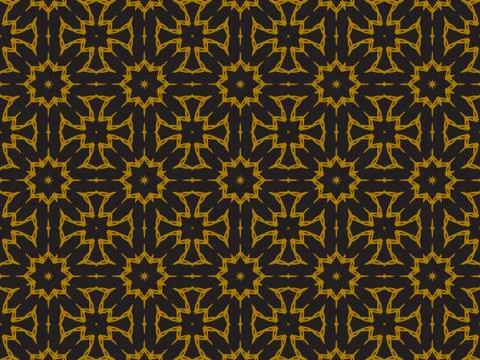 Pattern Gold Stock Illustration