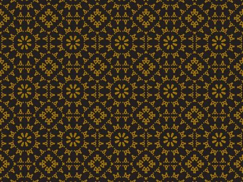 Pattern Gold Stock Illustration