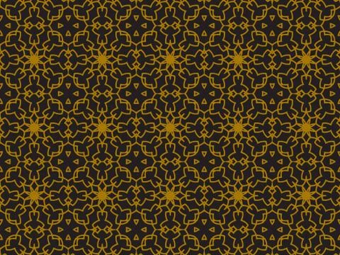 Pattern Gold Stock Illustration