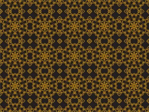 Pattern Gold Stock Illustration