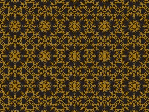 Pattern Gold Stock Illustration