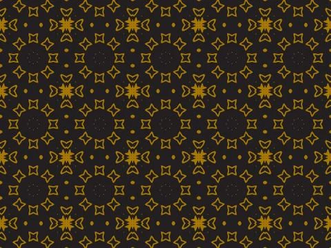 Pattern Gold Stock Illustration
