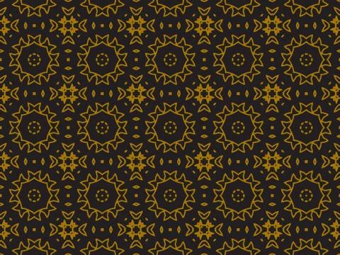 Pattern Gold Illustrazione stock