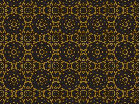 Pattern Gold Stock Illustration
