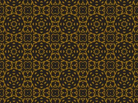 Pattern Gold Stock Illustration