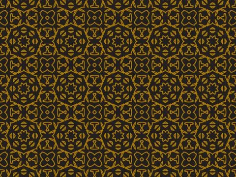 Pattern Gold Stock Illustration