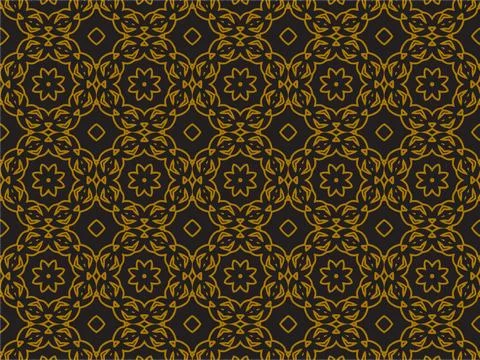 Pattern Gold Stock Illustration
