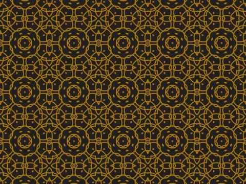 Pattern Gold Stock Illustration