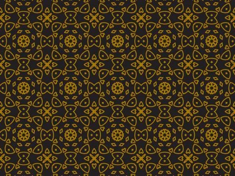 Pattern Gold Illustrazione stock