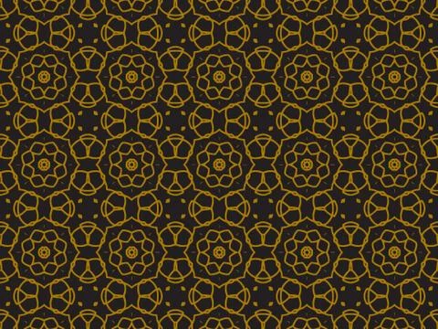 Pattern Gold Stock Illustration