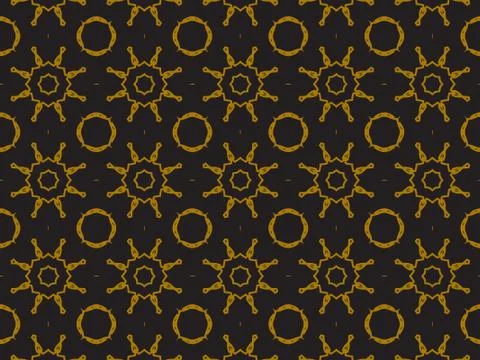 Pattern Gold Stock Illustration