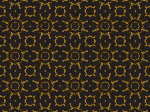 Pattern Gold Stock Illustration
