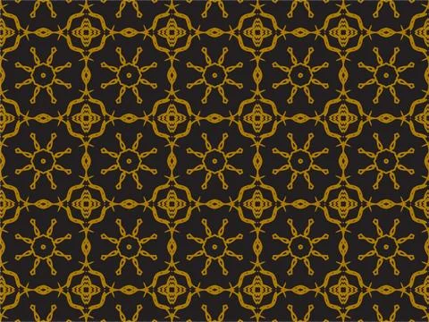 Pattern Gold Stock Illustration