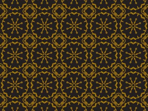 Pattern Gold Stock Illustration