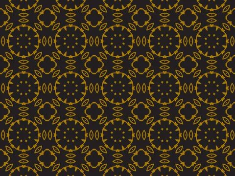 Pattern Gold Illustrazione stock