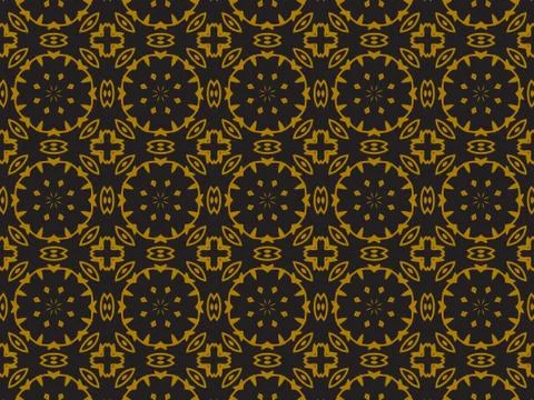 Pattern Gold Illustrazione stock