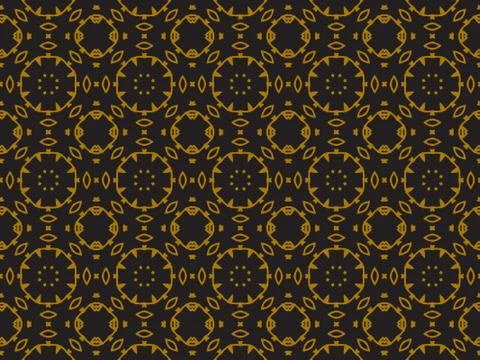 Pattern Gold Stock Illustration