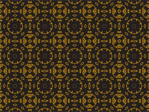Pattern Gold Stock Illustration