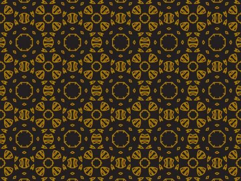 Pattern Gold Stock Illustration