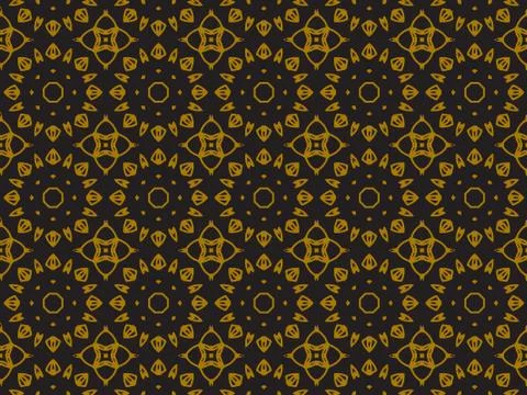 Pattern Gold Stock Illustration
