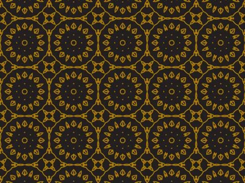 Pattern Gold Stock Illustration