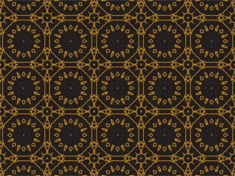Pattern Gold Stock Illustration