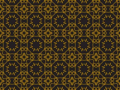 Pattern Gold Stock Illustration