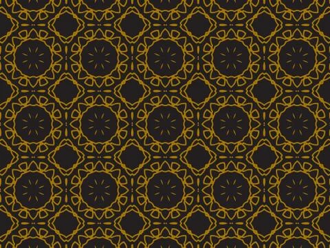 Pattern Gold Stock Illustration