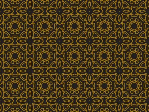 Pattern Gold Stock Illustration