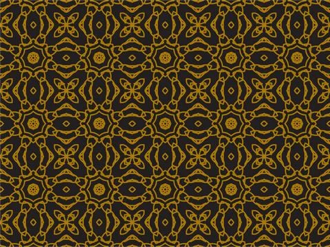 Pattern Gold Stock Illustration