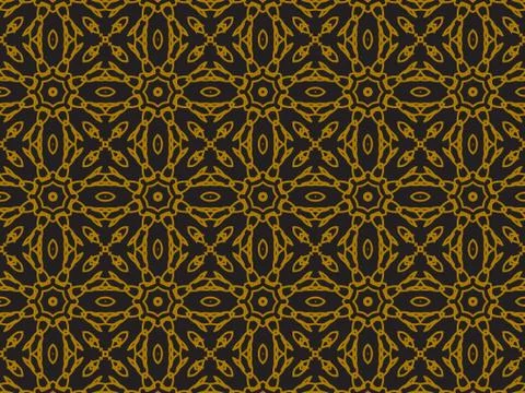 Pattern Gold Stock Illustration