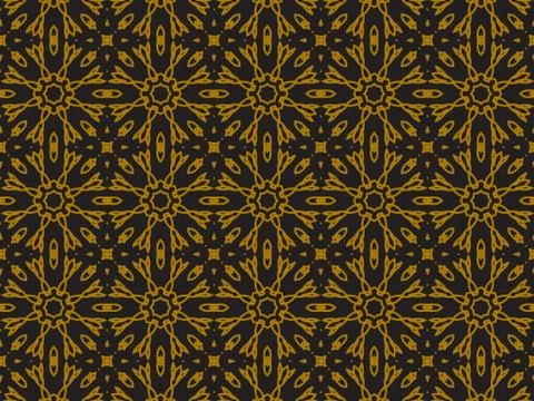 Pattern Gold Stock Illustration