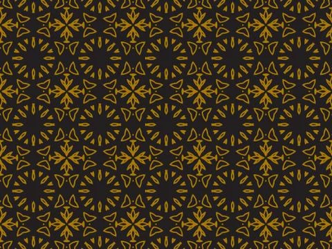Pattern Gold Stock Illustration