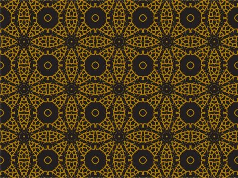 Pattern Gold Stock Illustration